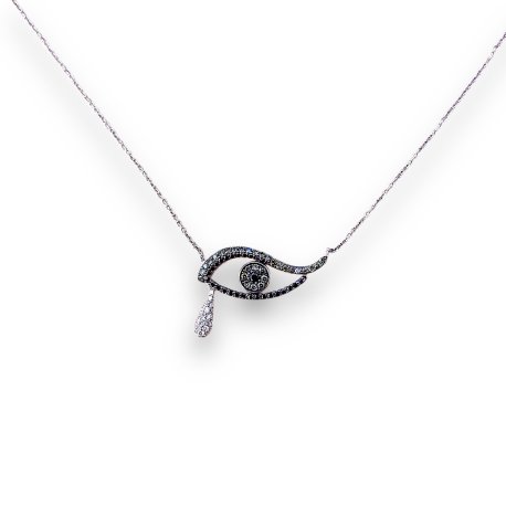 NECKLACE  WHITE  GOLD K18